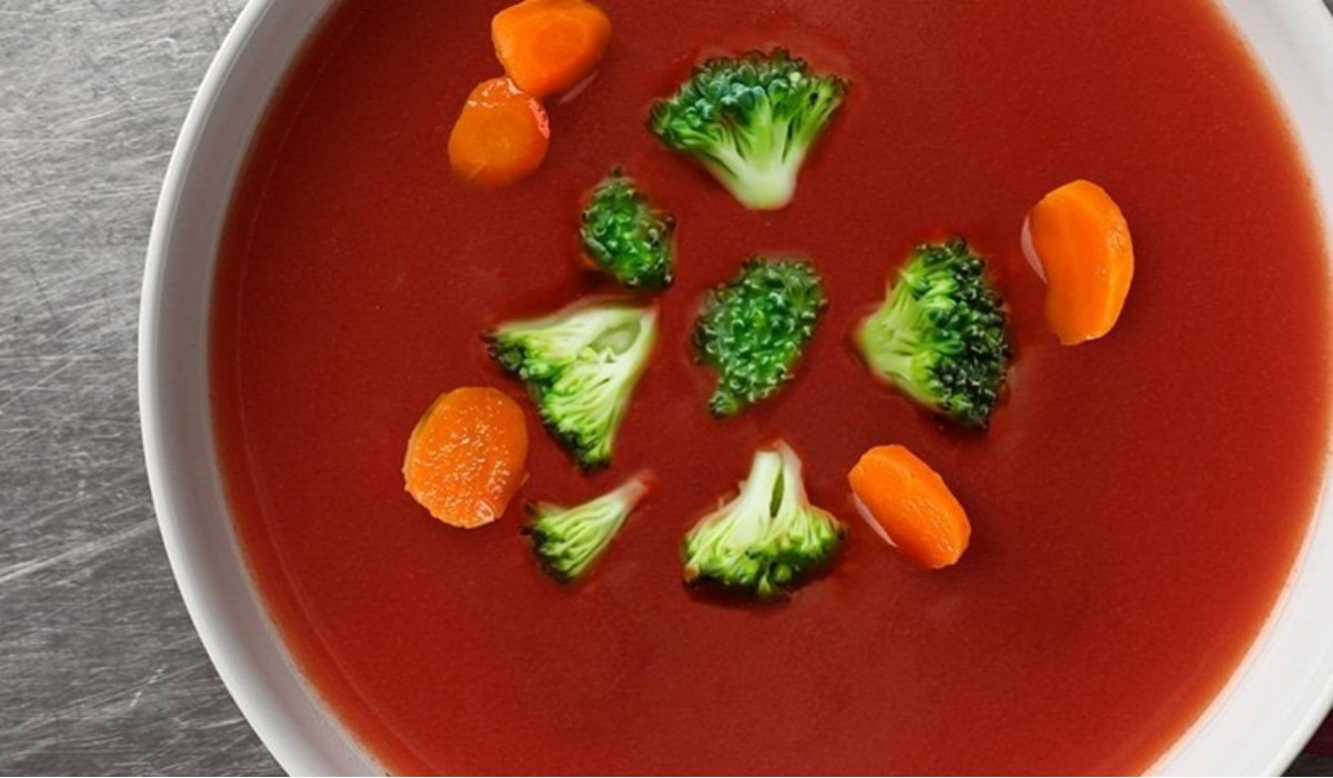 Суп томатный с брокколи